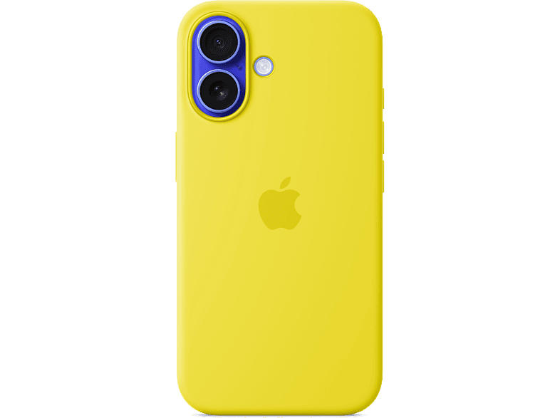 Apple Funda de silicona con MagSafe para iPhone 16 Amarillo carambola