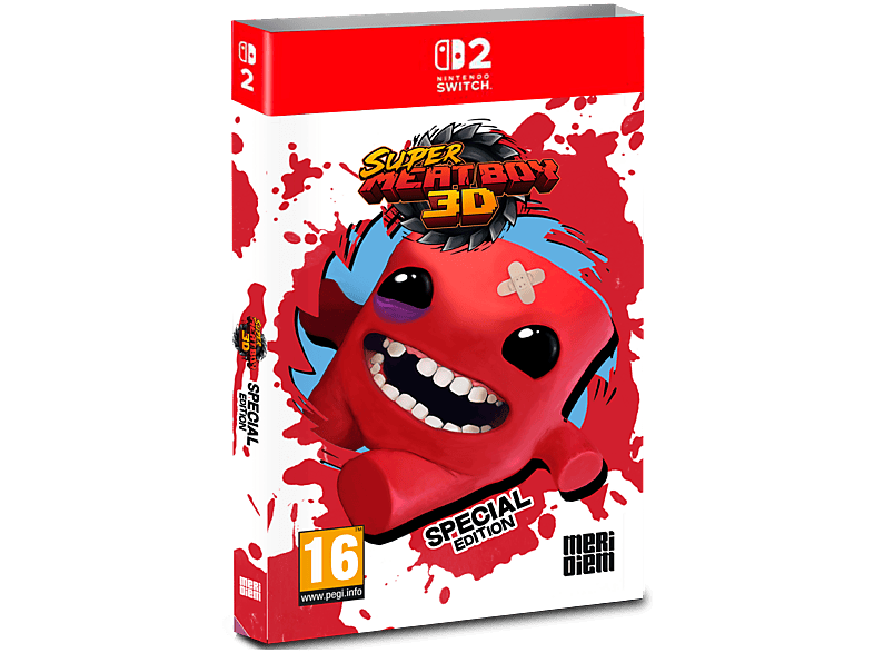 Nintendo Switch 2 Super Meat Boy 3D Ed. Especial