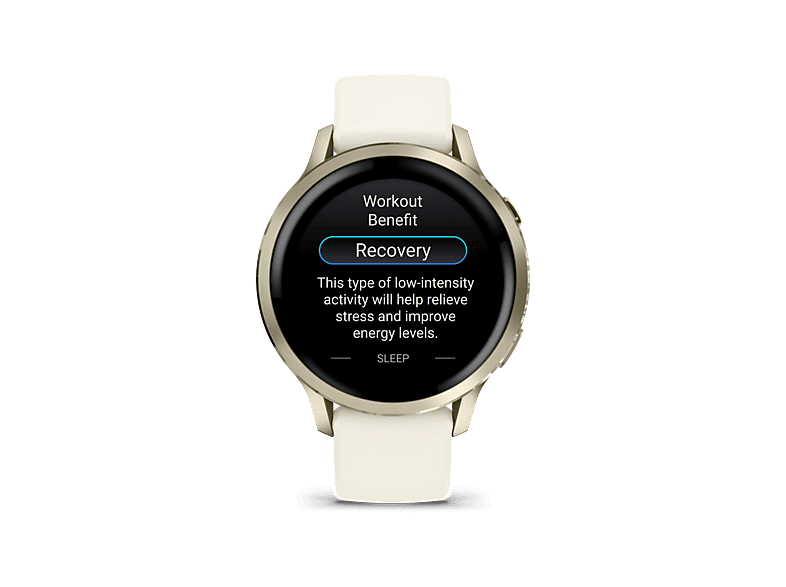 Garmin Venu 4 Blanco 41mm Pantalla 1.2 Autonomía 10 Días Alineación del Sueño Correa de Silicona