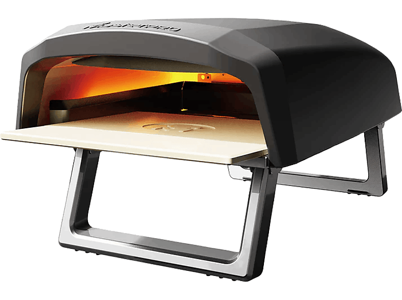 MasterPro BGKIT-004 Gas Para pizzas Portátil Accesorios incluidos Hasta 500ºC Negro
