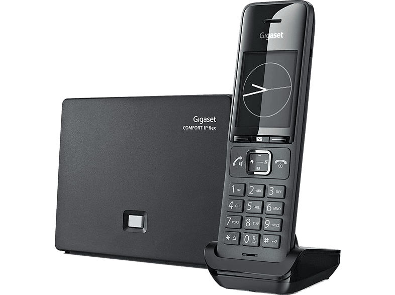 Gigaset Comfort 520 IP Inalámbrico Pantalla a color Manos libres Bloqueo llamadas Negro