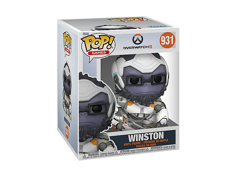 Super OverWatch 2: Winston Vinilo 15 cm