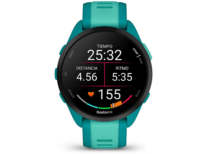 Garmin Forerunner® 165 Music Azul 20 mm 1.2 AMOLED 4 GB Garmin Pay™ Control inteligente