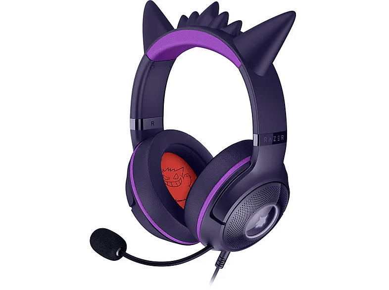 Razer Kraken Kitty V2 Pokémon Gengar Morado