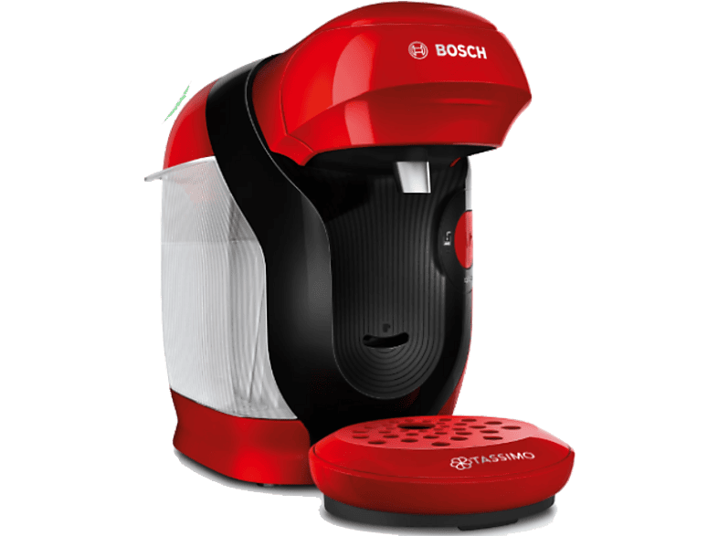 Bosch Tassimo Style TAS113E 3.3 bar 0.7 l 1.400 W Intellibrew Tamaño Compacto Sostenible Rojo