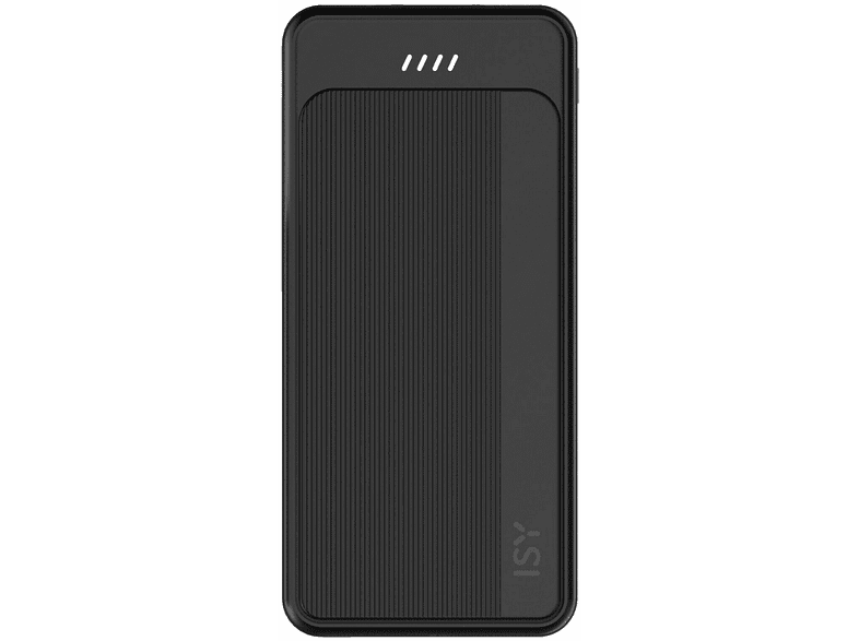 Isy IPP-10000-C-BK 10000 mAh 2.4 A Control de carga Micro USB USB-C Negro
