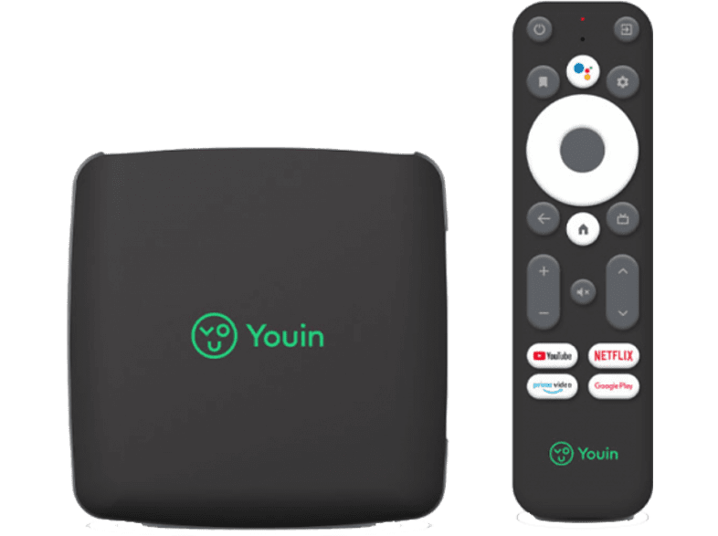 Youin You-Box EN1060K TDT Chromecast Built-in HDMI Bluetooth 4K UHD Negro
