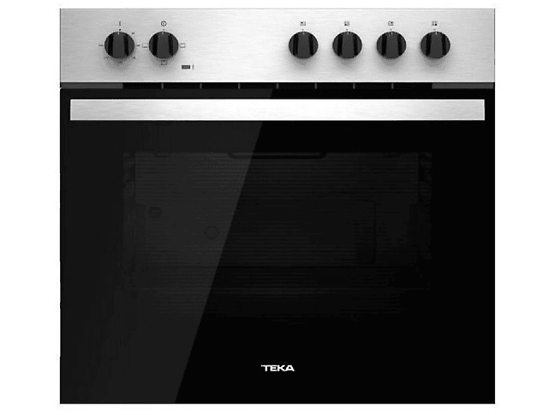 Teka HBE 435 ME Convencional 72 l 60 cm Puerta dos cristales Inox y negro