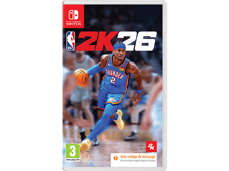 Nintendo Switch NBA 2K26 (Código en la caja)