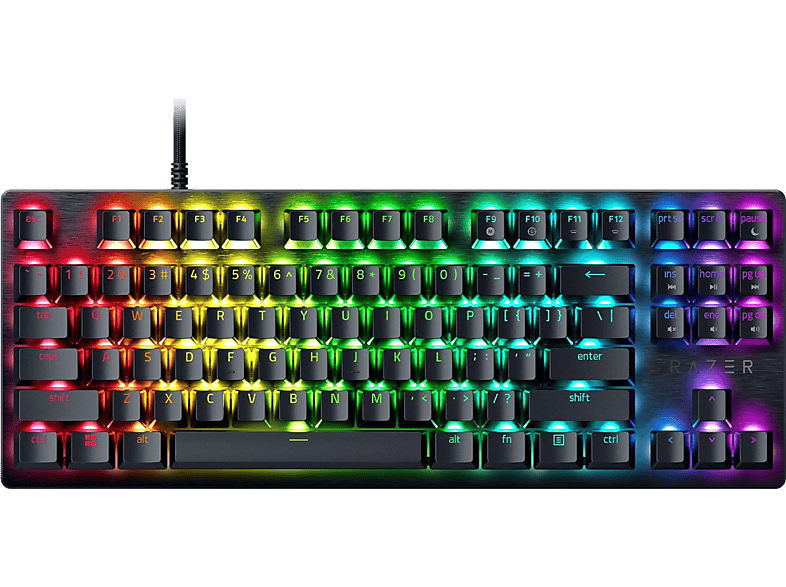 Razer ‎Huntsman V3 X Tenkeyless (Purple Switch) Por Cable Retroiluminado Teclas Programables Negro
