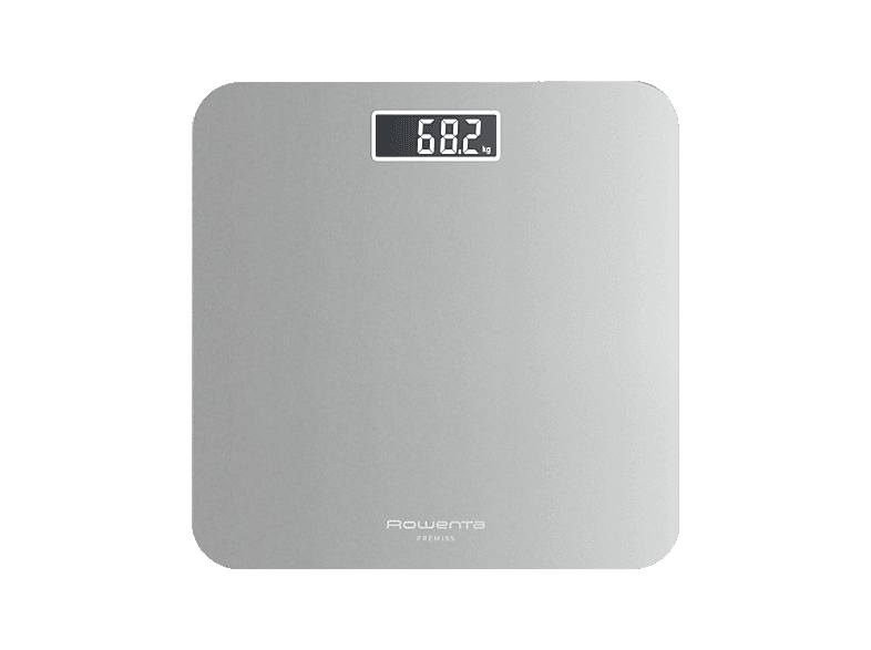 Rowenta Premiss 2.0 BS1801 Peso máximo 160 kg Vidrio templado Apagado automático Pantalla LCD Diseño plano Plateado