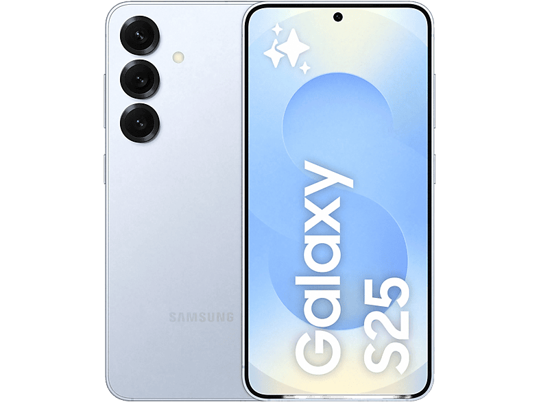 Samsung Galaxy S25 Icy Blue 128 GB 12 GB RAM 6.2 FHD+ con IA  Snapdragon 8 4000 mAh Android 15