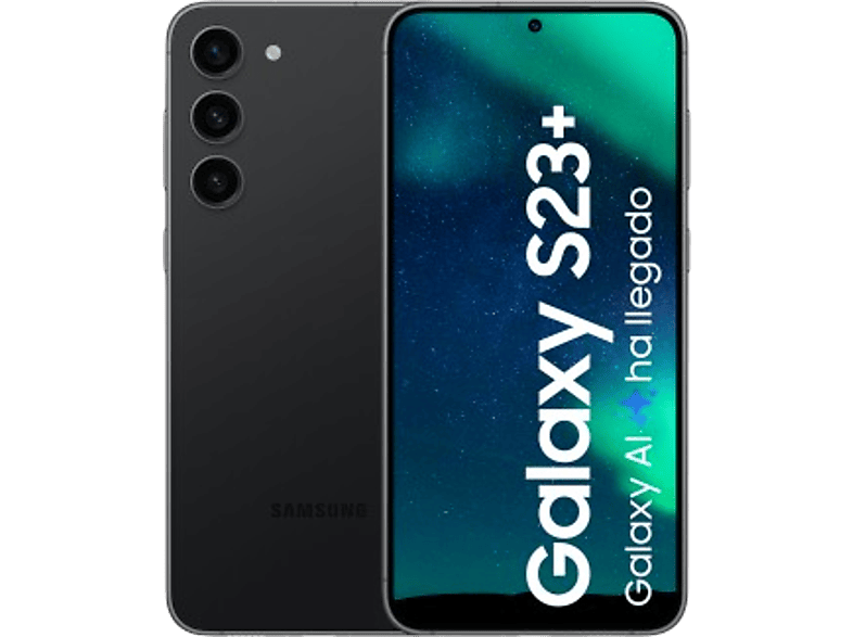 Samsung Galaxy S23+ 5G Phantom Black 512GB 8 GB RAM 6.6 FHD+ Qualcomm Snapdragon 4700 mAh Android 13