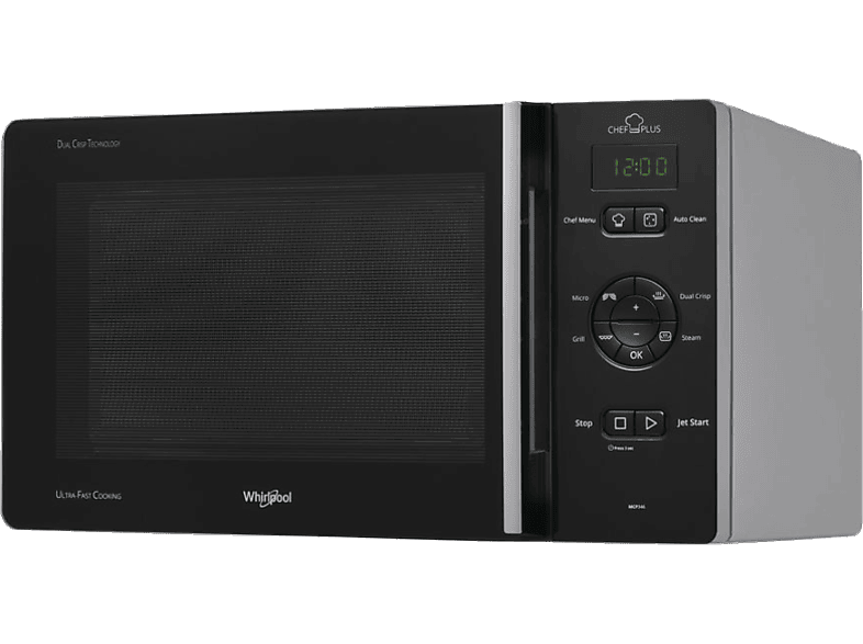 Whirlpool MCP 346 25 L Grill Plateado y negro