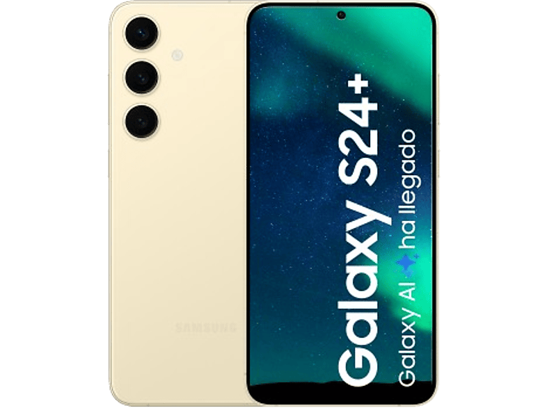 Samsung Galaxy S24 Plus Amber Yellow 256GB 12GB RAM 6.7 QHD+ Exynos 2400 4900 mAh Android 14