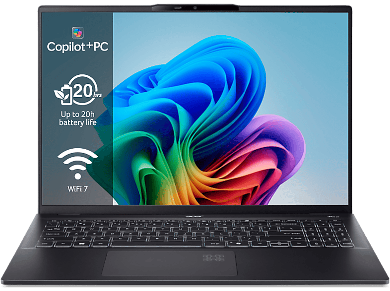 Acer Swift 16 AI SF16-51-792S Copilot+ PC 16 OLED 4K Intel® Core™ Ultra 7 258V 48 TOPS 32GB RAM 1TB SSD Intel® Arc™ Graphics W11