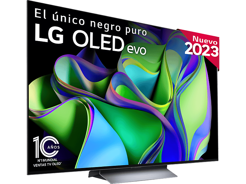 LG OLED77C35LA OLED 4K  Inteligente α9  4K Gen6 Smart TV DVB-T2 (H.265) Negro