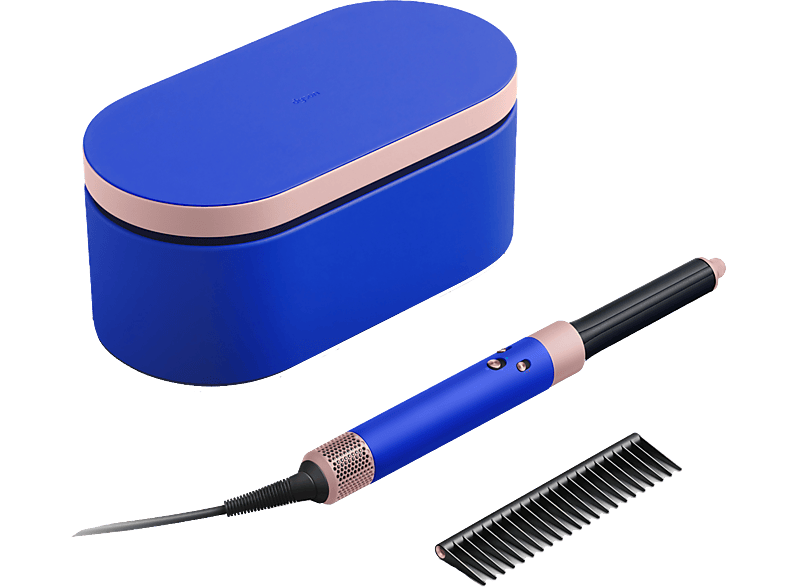 Dyson Airwrap Complete Long Blue Blush Tecnología iónica Peine desenredante 3 Velocidades Azul índigo/Rosa