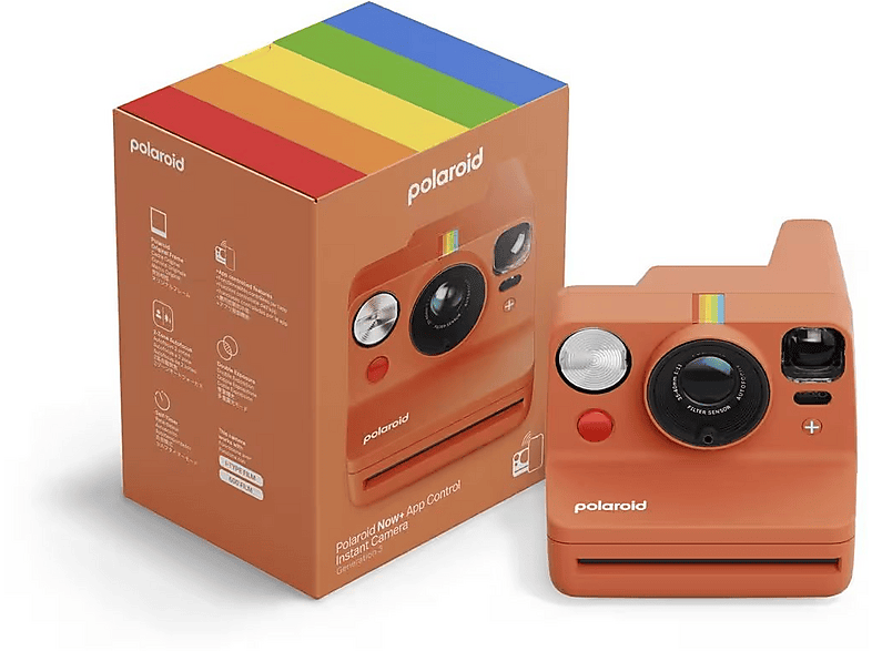 Polaroid Now+ Generación 3 Bluetooth Batería recargable Flash Preciso Coral