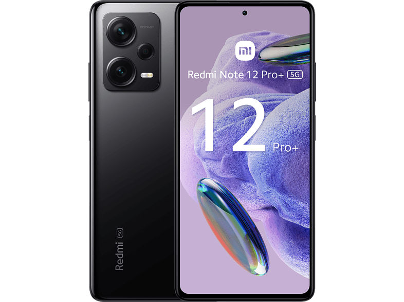 Xiaomi Redmi Note 12 Pro + 5G 256 GB Negro 8 GB RAM 6.67 AMOLED FHD+ 120Hz MediaTek Dimensity 1080 2,6 Ghz 5000 mAh Android