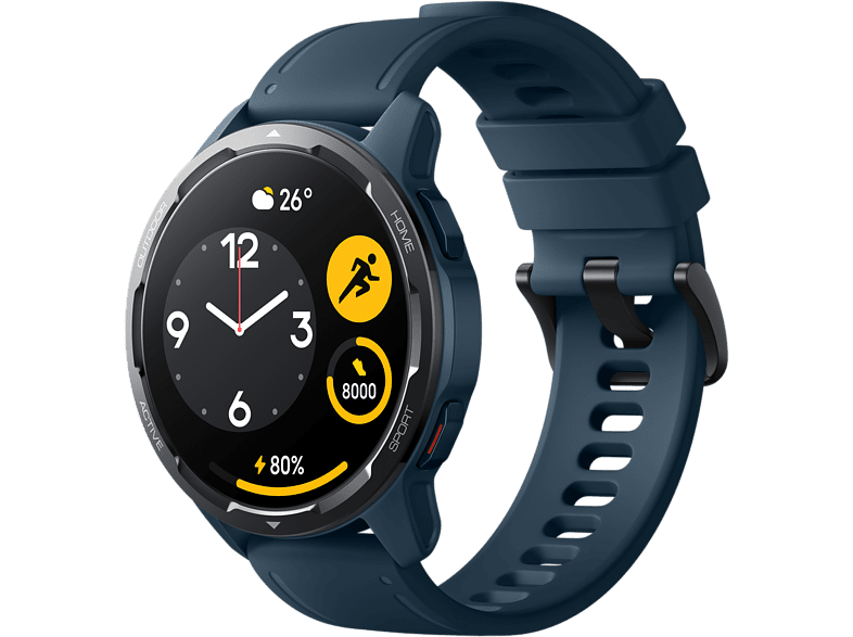 Xiaomi Watch S1 Active 1.43 AMOLED Sensor de pulso Bluetooth WiFi Ocean Blue
