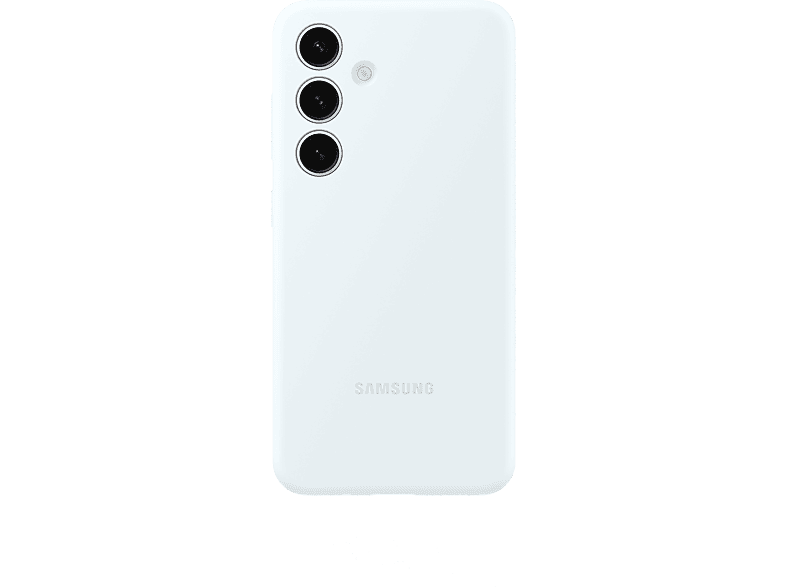 Samsung Para Galaxy S24 Silicona Trasera Blanco