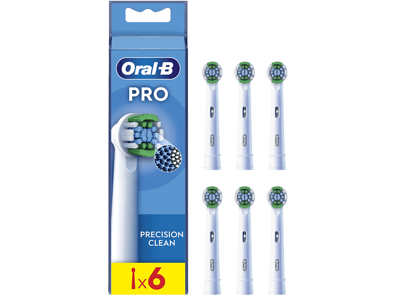 Oral-B Pro Precision Clean Cabezales De Recambio Pack De 6 Unidades