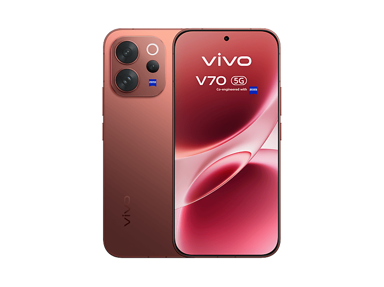 vivo V70 Sandalwood Brown 512GB 8GB RAM 6.59 AMOLED Snapdragon® 7 Gen 4 6500 mAh
