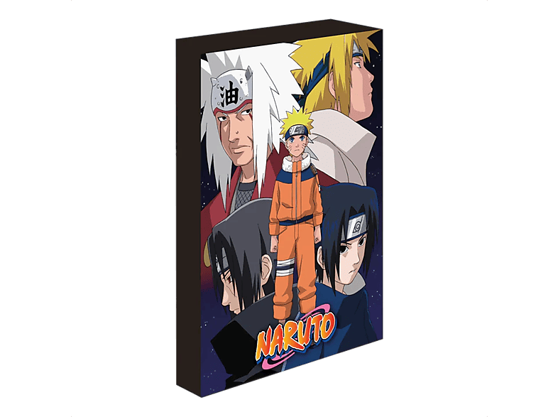 Pyramid Naruto Shippuden Con luz LED 30x40 cm