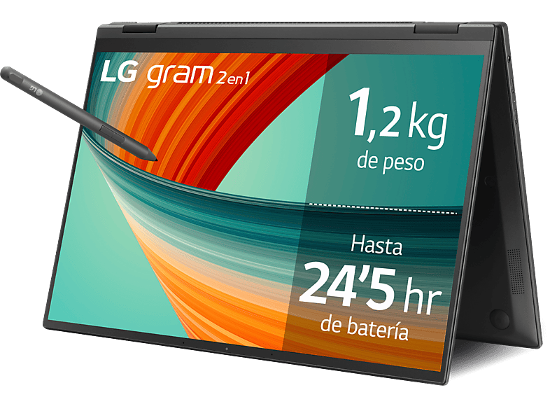 LG 14T90R-G.AA75B 14 WUXGA Intel® Evo™ Core™ i7-1360P 16GB RAM 512GB Windows 11 Home Negro