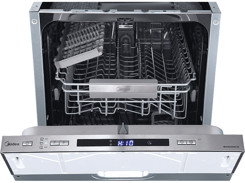 Midea MID60S200.1-ES Encastrable 8 Programas 59.8 cm Plata