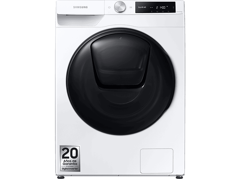 Samsung WD90T654DBE/S3 9 kg lavado 6 kg secado EcoBubble™ 1400 rpm 24 programas Blanco