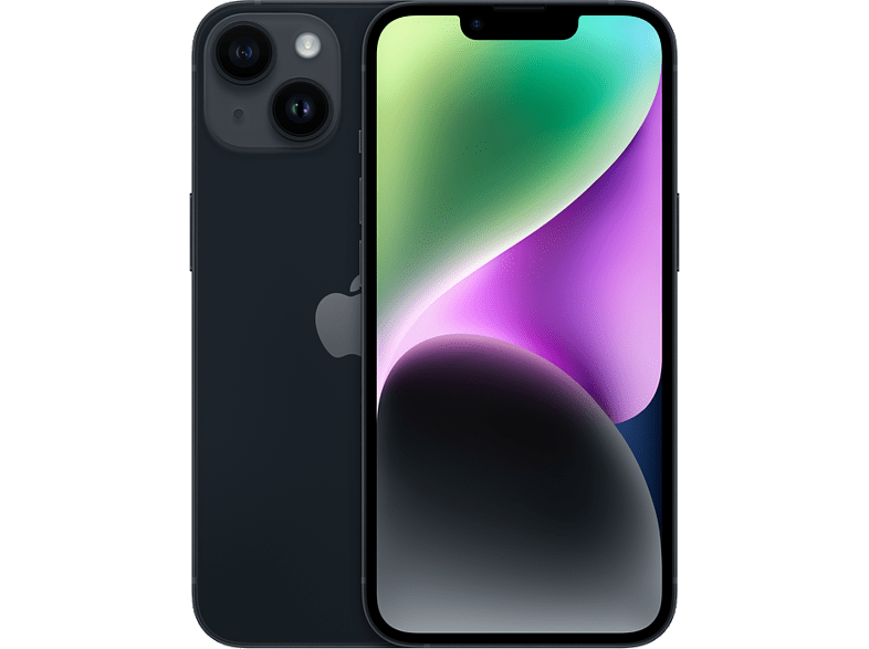 Apple iPhone 14 Medianoche 256 GB 5G 6.1 OLED Super Retina XDR Chip A15 Bionic iOS