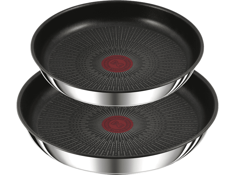 Tefal Ingenio Preference L97394 24-28 Antiadherente Acero Inoxidable Con Mango Negro
