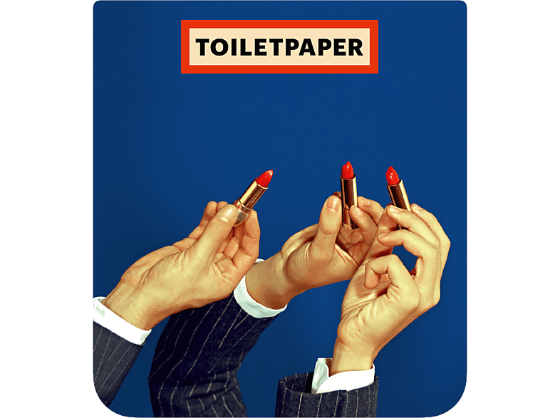 Samsung Flipsuit Card Toiletpaper Para Galaxy Z Flip5 GP-TOF731SBEPW Paper Lipstick Azul