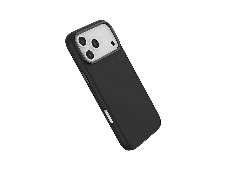 ISY ISC-2368 Compatible con iPhone 17 Pro Compatibilidad MagSafe Carga Inalámbrica Resistente a Golpes y al Agua Silicona Negro