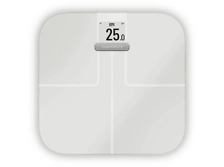 Garmin Index™ S2 Wi-Fi Autonomía de 9 meses Hasta 181.4 kg 4 pilas AAA Blanco