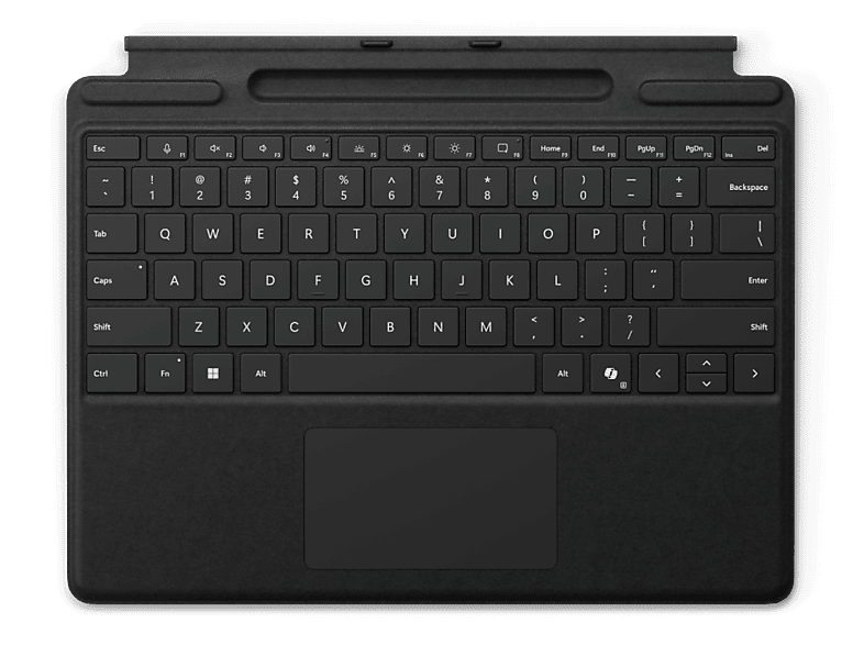 Microsoft para Surface Pro con almacenamiento de lápiz Negro