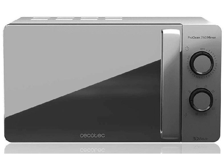Cecotec Proclean 3160 Mirror 700 W 6 niveles Descongelacióm 20 l Plata