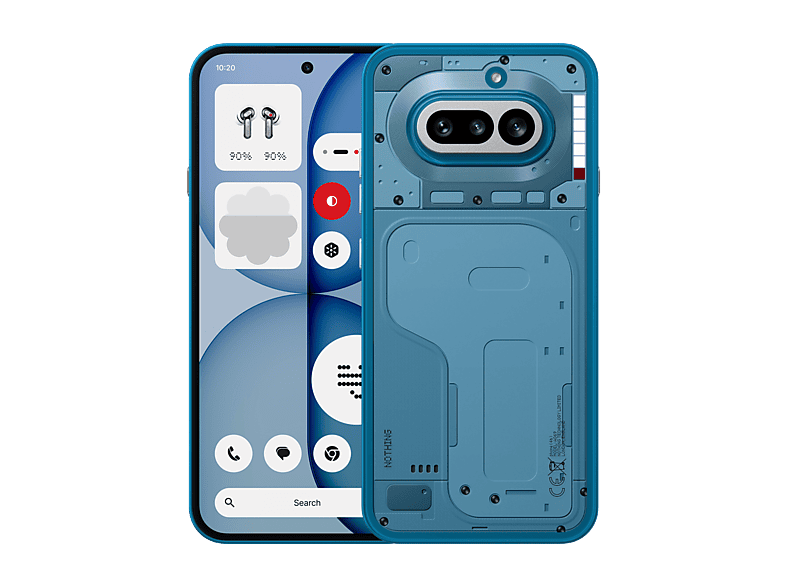 Nothing Phone 4a Azul 256GB 8GB RAM 6.78 AMOLED LTPS flexible Snapdragon 7s Gen 4 5400 mAh