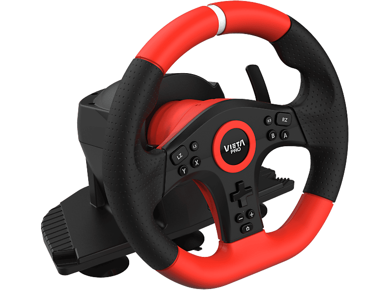 Vieta Pro Speedy Cable Gaming Plug & Play Rotación de 270º Negro/Rojo