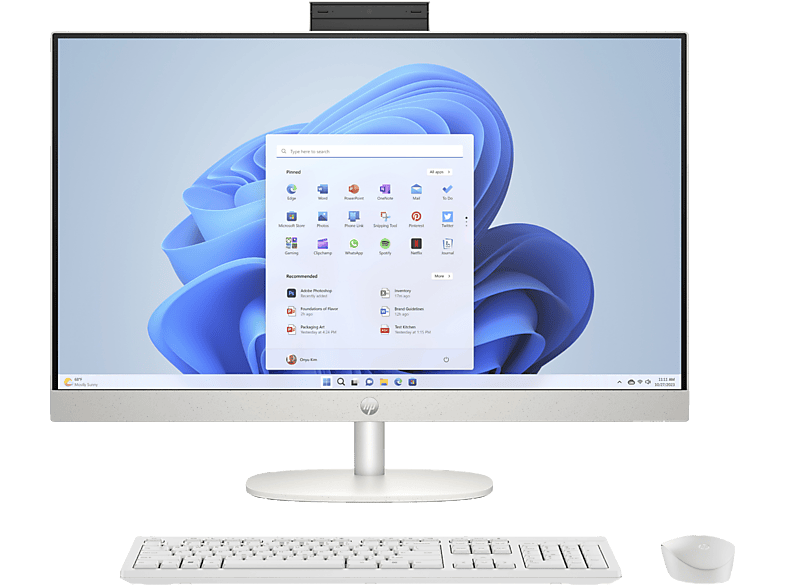 HP 24-cr0005ns 23.8 Full HD Intel® Core™ i3-1315U 8 GB RAM 512 GB SSD Gráficos UHD W11 Home