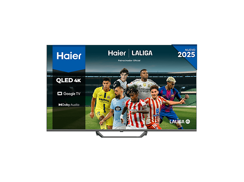 Haier H75S80FUX S80F Series Smart TV (Google TV) HDR 4K Direct LED Dolby Audio Dbx-tv Negro