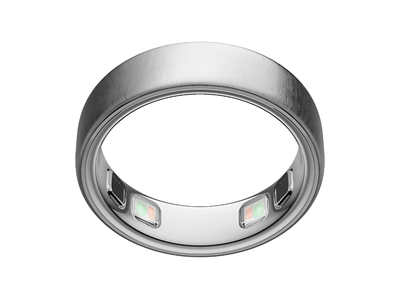 Oura Ring 5 Talla 8 Hasta 9 días autonomía Bluetooth 50 métricas de salud Titanio Brushed Silver