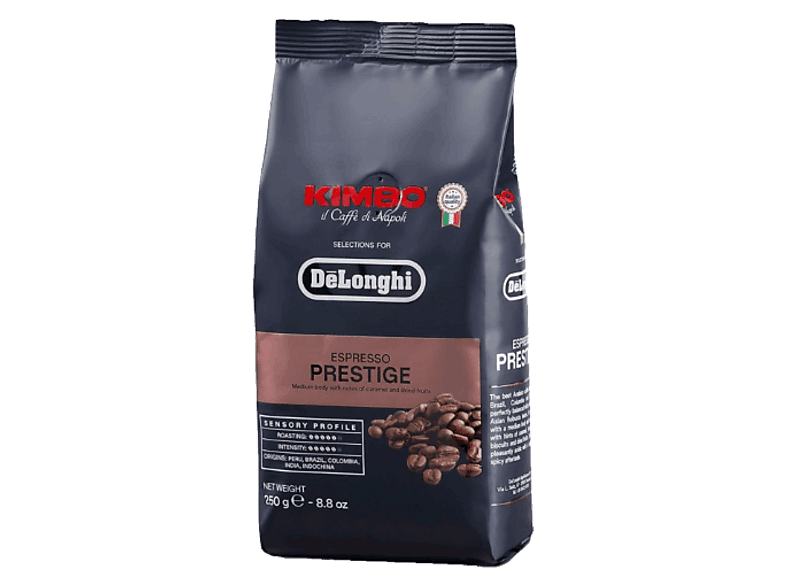 De’Longhi Kimbo Prestige 35% Robusta y 65% Arábica 250 gramos