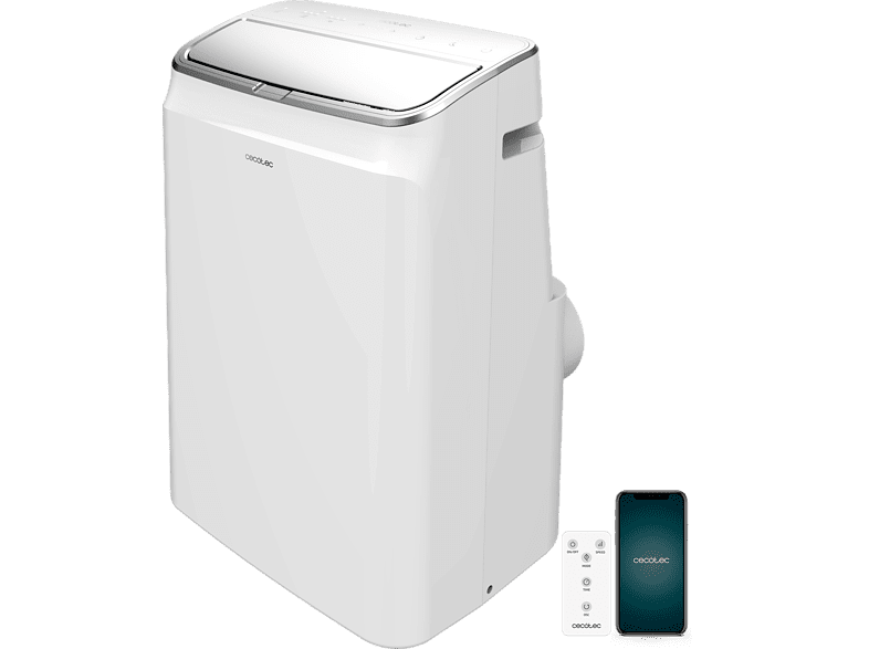 Cecotec ForceClima 12800 Soundless Heating Connected 3024 fg/h Bomba de calor 5 modos 3 veloc Mando Wi-Fi Blanco