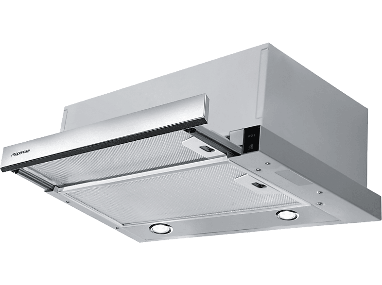 Mepamsa Superline 45 V2 2 Niveles de Ventilación 380m³/h 45 cm Ancho Acero inoxidable