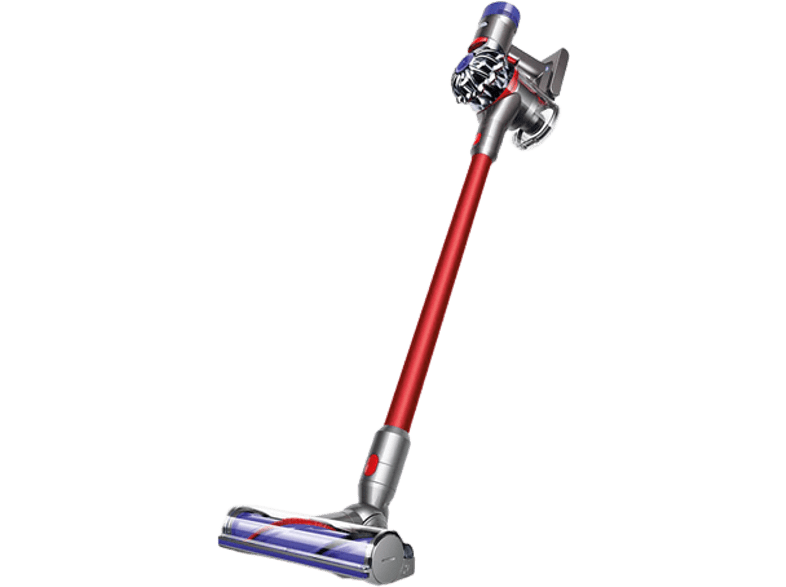 Dyson v8 Extra Con Accesorios Roja Potente y Silenciosa Autonomía 40 min Potencia 115 W