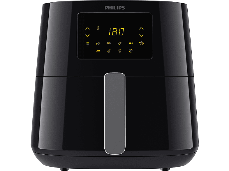 Philips AirFryer HD9270/70 Tamaño XL 14 Funciones 7 modos 2.000 W Tecnología Rapid Air 1.2 kg de capacidad 6.2 l Negro