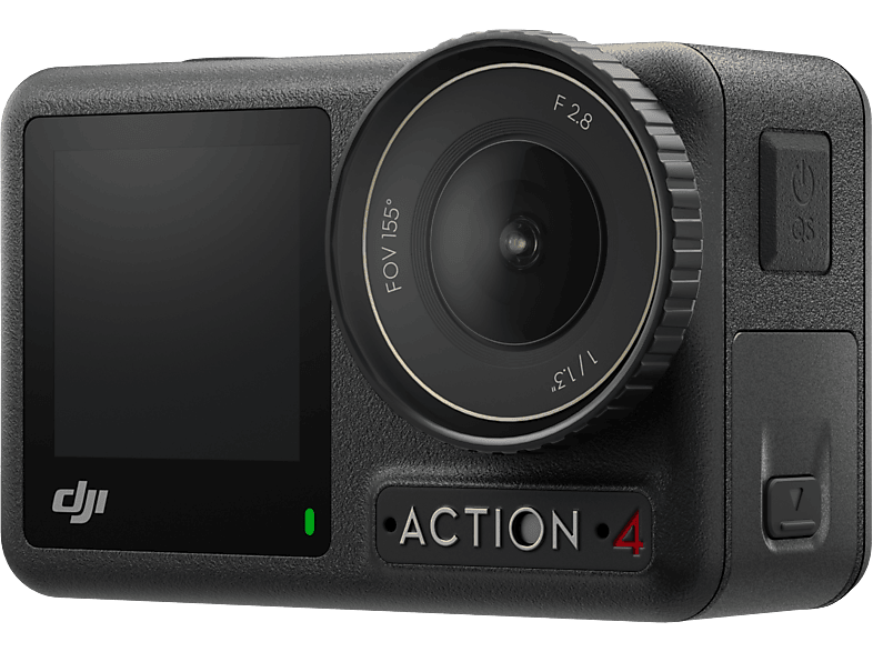 DJI Osmo Action 4 Adventure Combo 4K Sumergible hasta 18 m 2 pantallas táctiles Negro